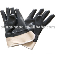 nitrile coated glove for oil industry worker